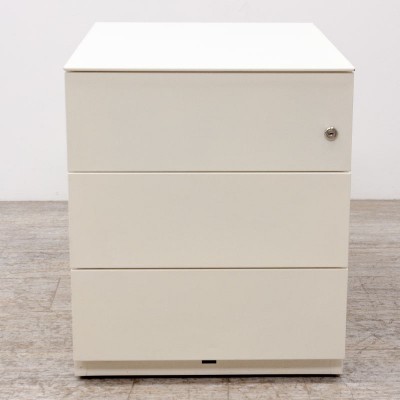 Caisson métallique 3 tiroirs Blanc