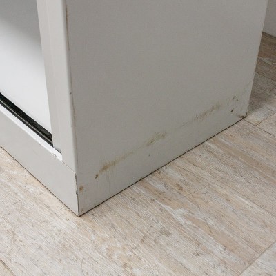 Armoire Haute L120 Gris Clair 2nd C