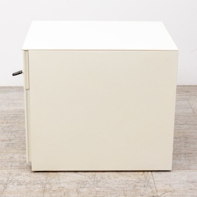 Caisson métallique 2 tiroirs Blanc