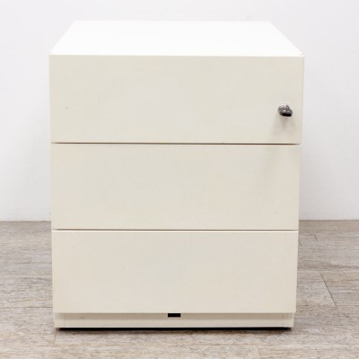 Caisson métallique 3 tiroirs Blanc