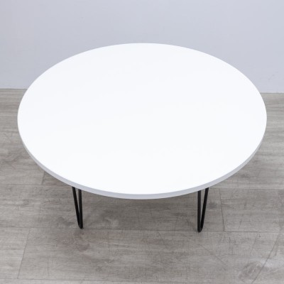 Table basse Ø70 Blanc