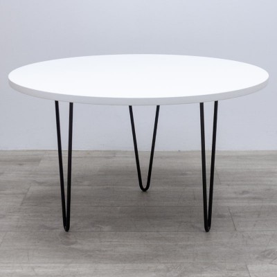 Table basse Ø70 Blanc