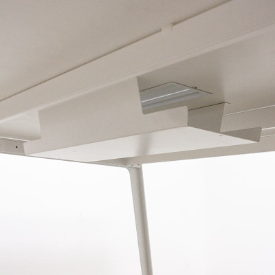 Table de réunion L280 Blanc