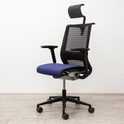 Steelcase Think V1 Violet 3D + Têt.