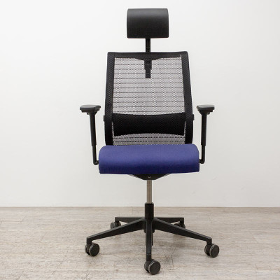Steelcase Think V1 Violet 3D + Têt.