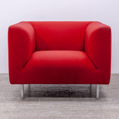 Fauteuil en tissu Rouge 2nd Choix