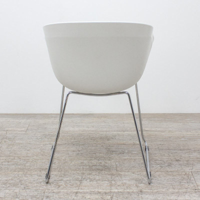 Chaise coque blanc