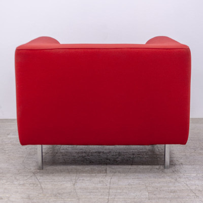 Fauteuil en tissu Rouge d'occasion reconditionné 2nd Choix