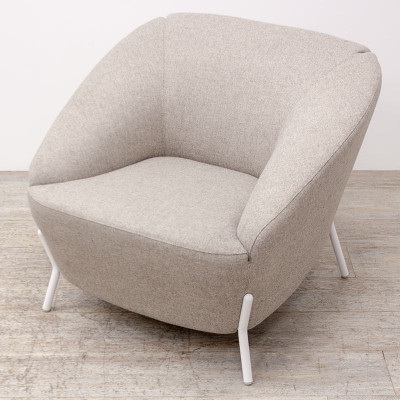 Milani Nuvola Fauteuil+Repose pieds