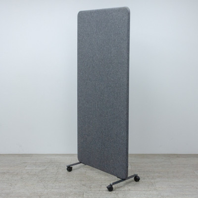 Abstracta Cloison 4 roulettes Gris