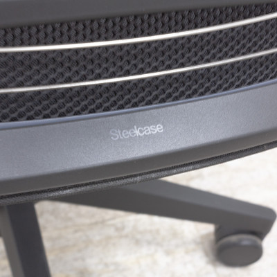 Steelcase Think V1 Gris 3D +Têtière