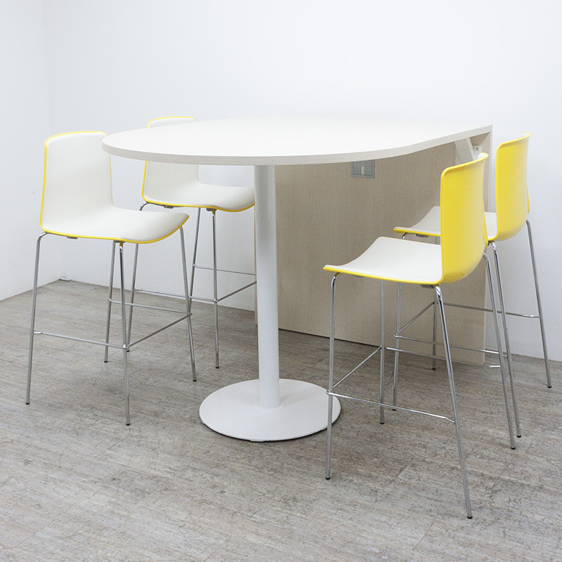 Majencia table haute L120 Erable