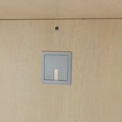 Majencia table haute L120 Erable