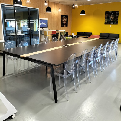 Table de réunion L440 Noir Table de réunion L440 Noir