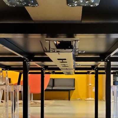 Table de réunion L440 Noir Table de réunion L440 Noir