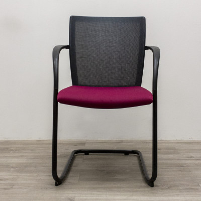 Chaise Konig+Neurath Luge Pourpre