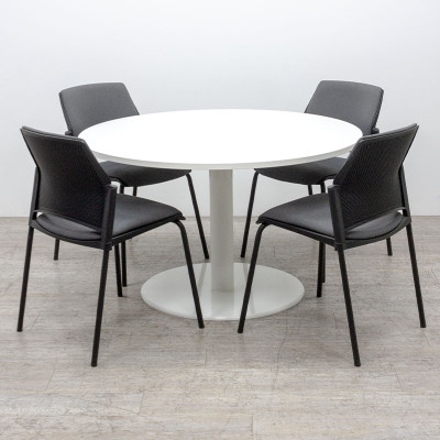 Table ronde Ø120 Blanc