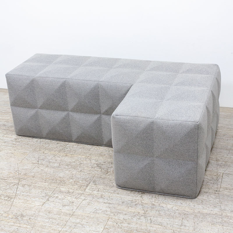 Buzzispace banc acoustique Gris