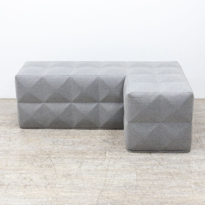 Buzzispace banc acoustique Gris