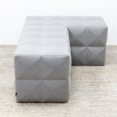 Buzzispace banc acoustique Gris