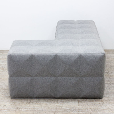 Buzzispace banc acoustique Gris