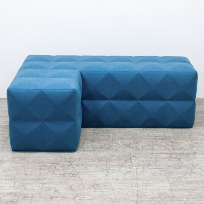 Buzzispace Banc acoustique Bleu C.