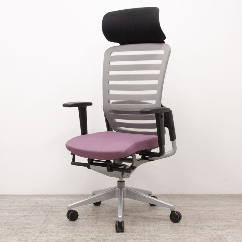 Eurosit E8 fauteuil Alu / Mauve 4D