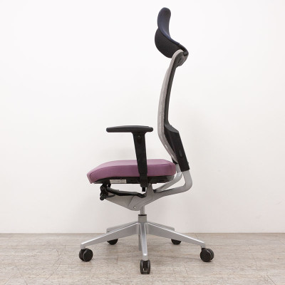 Eurosit E8 fauteuil Alu / Mauve 4D