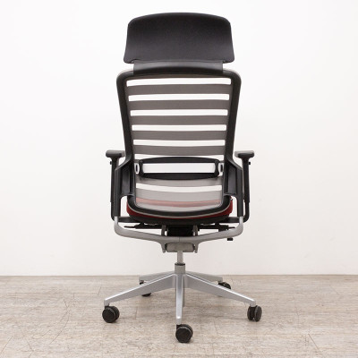 Eurosit E8 fauteuil Alu / Rouge 4D Eurosit E8 fauteuil Alu / Rouge 4D