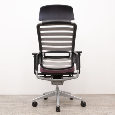 Eurosit E8 fauteuil Alu / Mauve 4D