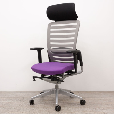 Eurosit E8 fauteuil Alu / Violet 4D