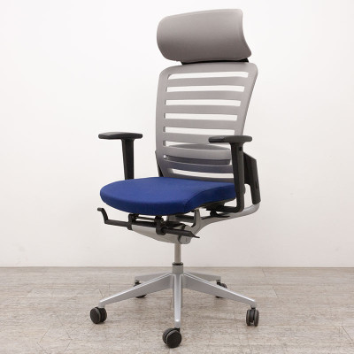 Eurosit E8 fauteuil Alu / Bleu 4D