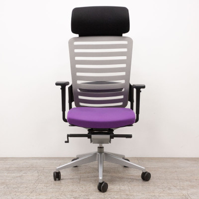 Eurosit E8 fauteuil Alu / Violet 4D