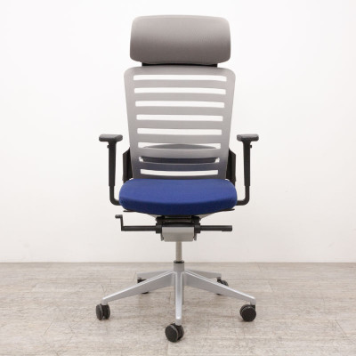Eurosit E8 fauteuil Alu / Bleu 4D