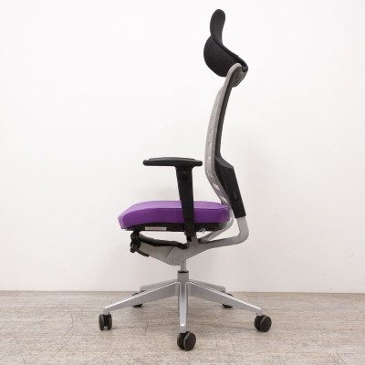 Eurosit E8 fauteuil Alu / Violet 4D