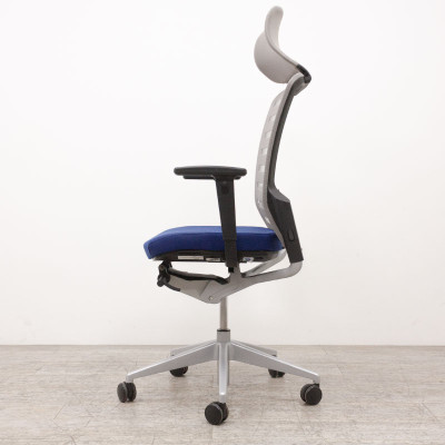 Eurosit E8 fauteuil Alu / Bleu 4D