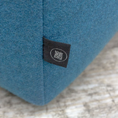 Buzzispace pouf acoustique Bleu C.