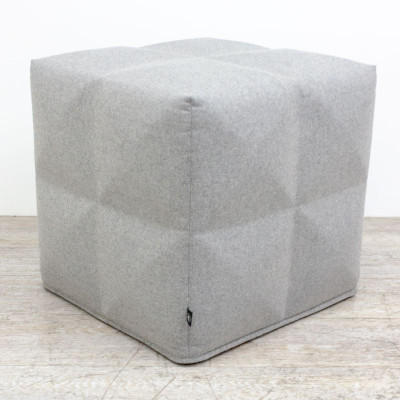 Buzzispace Pouf acoustique Gris
