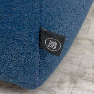 Buzzispace pouf acoustique Bleu F. Buzzispace pouf acoustique Bleu F.