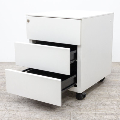 Caisson 3 tiroirs Blanc