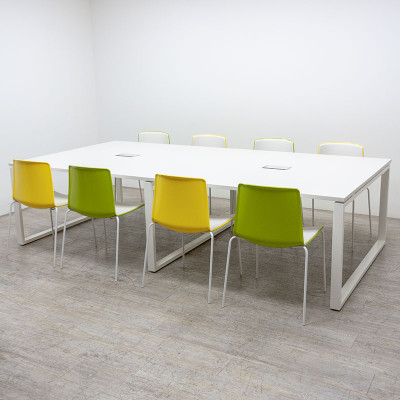 Haworth Table de réunion L280 Blanc