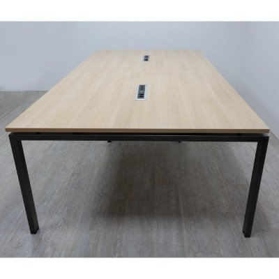 Table de réunion L280 Anth./ Chêne