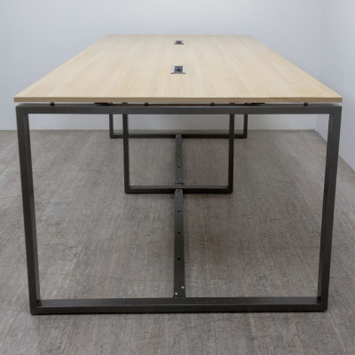 Majencia table haute L280 Chêne