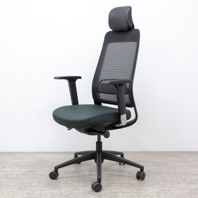 Fauteuil ergonomique Vert / Noir 4D