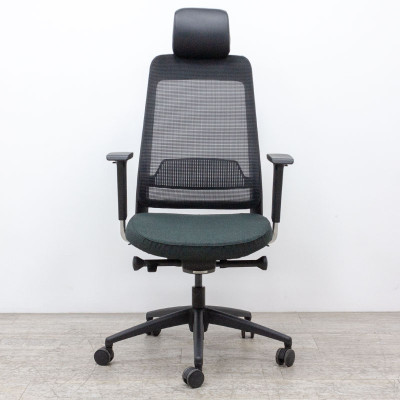 Fauteuil ergonomique Vert / Noir 4D