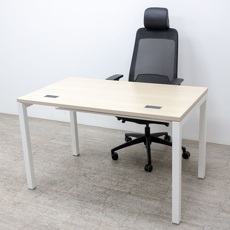 COLUMBIA L120 P70 Chêne C. / Blanc