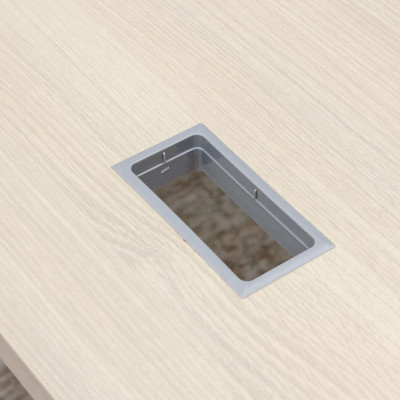 COLUMBIA L120 P70 Chêne C. / Blanc