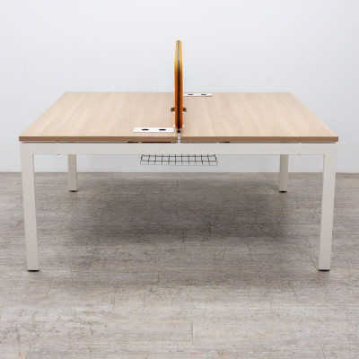 MDD OGI U Bench 2 postes L140 Cacao