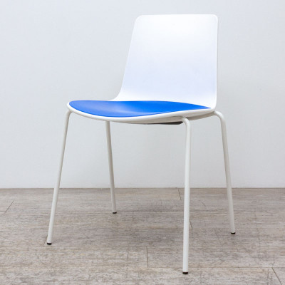 Enea Lottus 4 pieds Blanc / Bleu