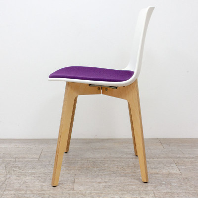 Enea Lottus 4 pieds Blanc / Violet